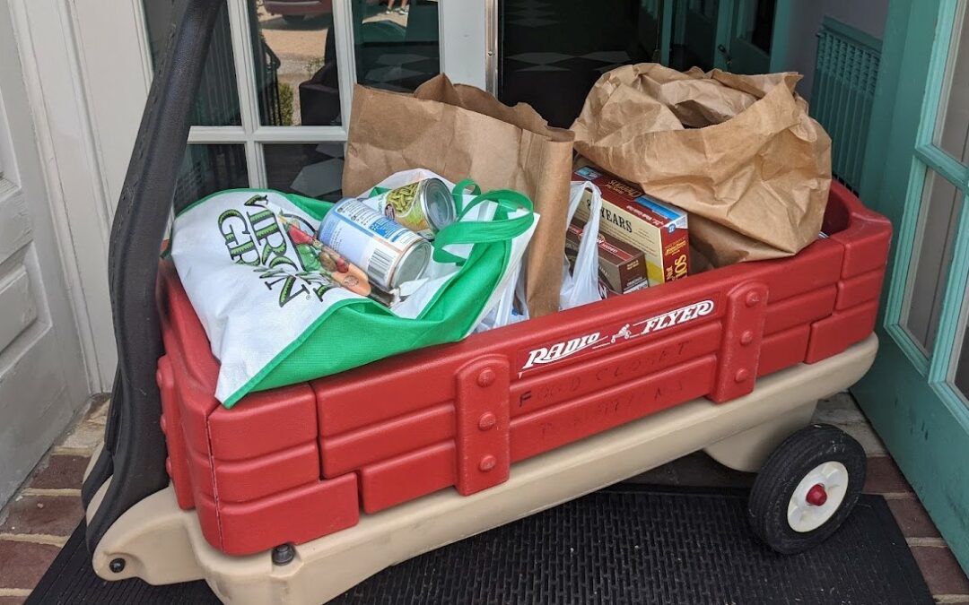 Fill the Red Wagon for the Food Closet